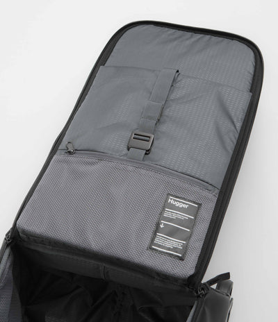 D_b_ Hugger 40L Carry-On Roller Bag in Black Out