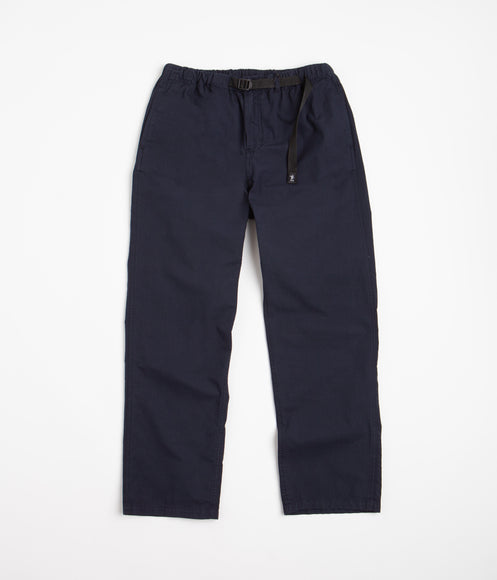 Dancer Belted Simple Pants - Dark Navy