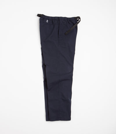 Dancer Belted Simple Pants - Dark Navy