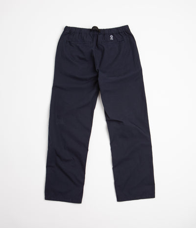 Dancer Belted Simple Pants - Dark Navy