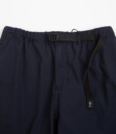 Dancer Belted Simple Pants - Dark Navy