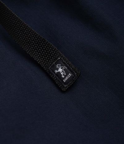 Dancer Belted Simple Pants - Dark Navy