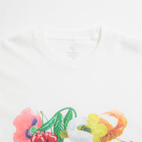 Dancer Glam Flowers T-Shirt in White thumbnail
