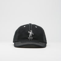 Dancer OG Logo Dad Cap - Black / White Stitch thumbnail