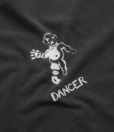 Dancer OG Logo T-Shirt - Black / White Stitch