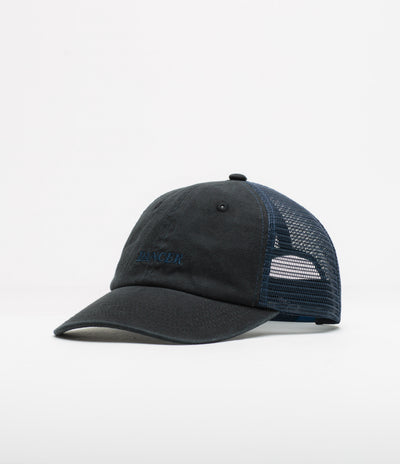 Dancer Trucker Snap Cap in Black and Navy