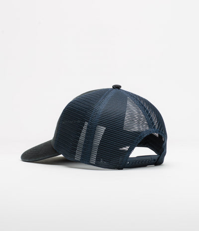 Dancer Trucker Snap Cap in Black and Navy