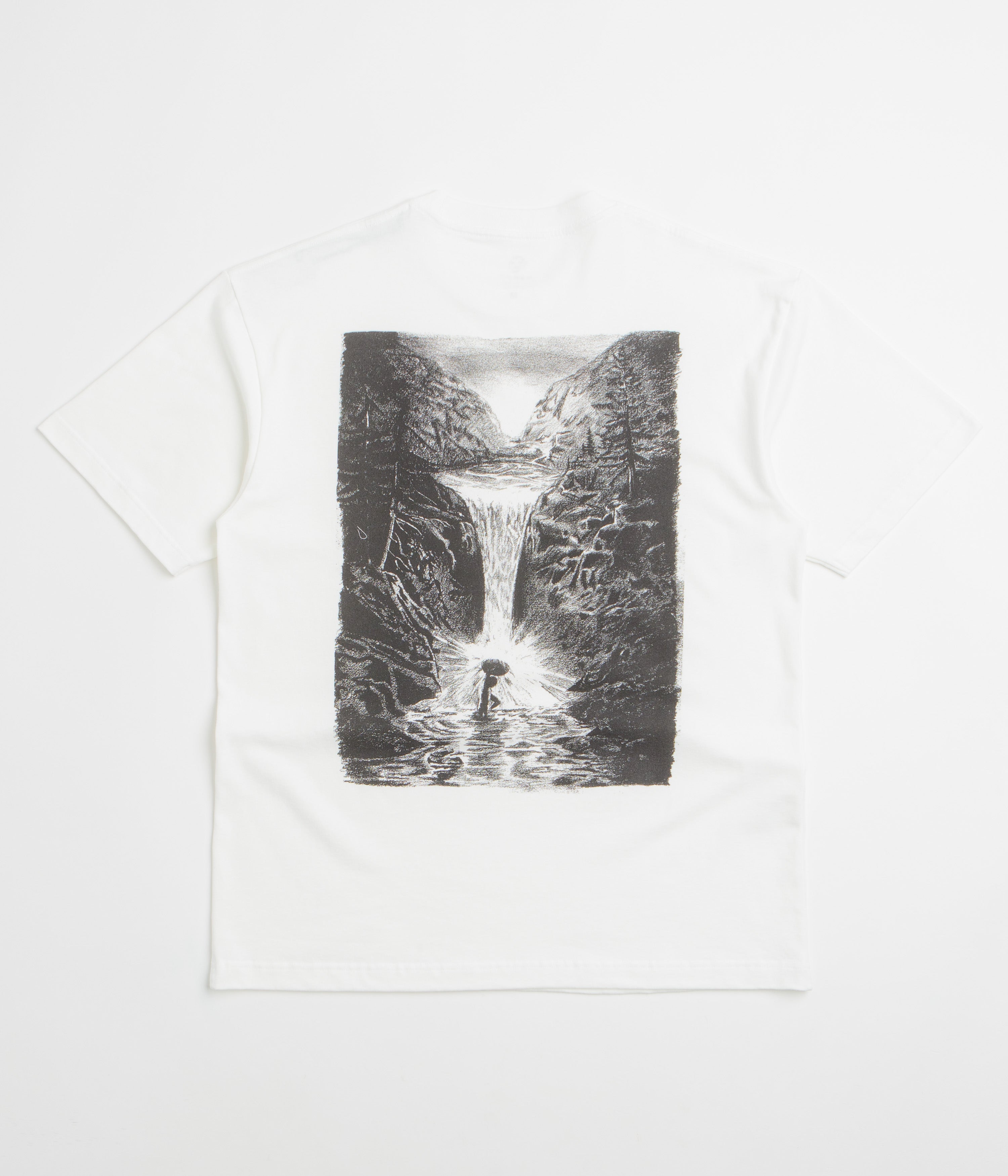 Dancer Waterfall T-Shirt - White