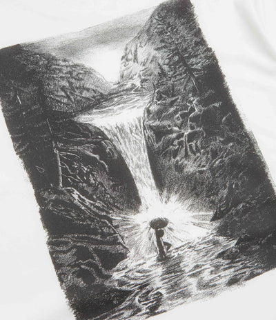 Dancer Waterfall T-Shirt in White