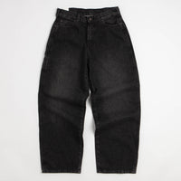 Dickies 958 Baggy Tapered Work Jeans - Black Wash Faded thumbnail