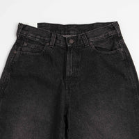 Dickies 958 Baggy Tapered Work Jeans - Black Wash Faded thumbnail