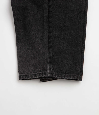 Dickies 958 Baggy Tapered Work Jeans - Black Wash Faded