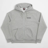 Dickies Bolivar Full Zip Hoodie in Grey Melange thumbnail