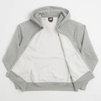Dickies Bolivar Full Zip Hoodie in Grey Melange thumbnail
