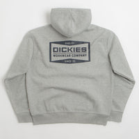 Dickies Bolivar Full Zip Hoodie in Grey Melange thumbnail