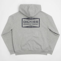 Dickies Bolivar Full Zip Hoodie in Grey Melange thumbnail