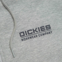 Dickies Bolivar Full Zip Hoodie in Grey Melange thumbnail