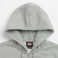 Dickies Bolivar Full Zip Hoodie in Grey Melange thumbnail