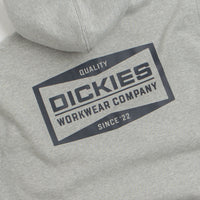 Dickies Bolivar Full Zip Hoodie in Grey Melange thumbnail