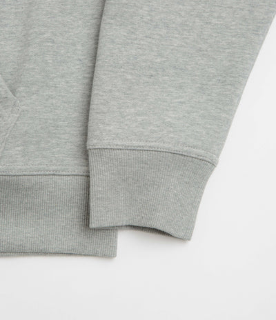 Dickies Bolivar Full Zip Hoodie in Grey Melange