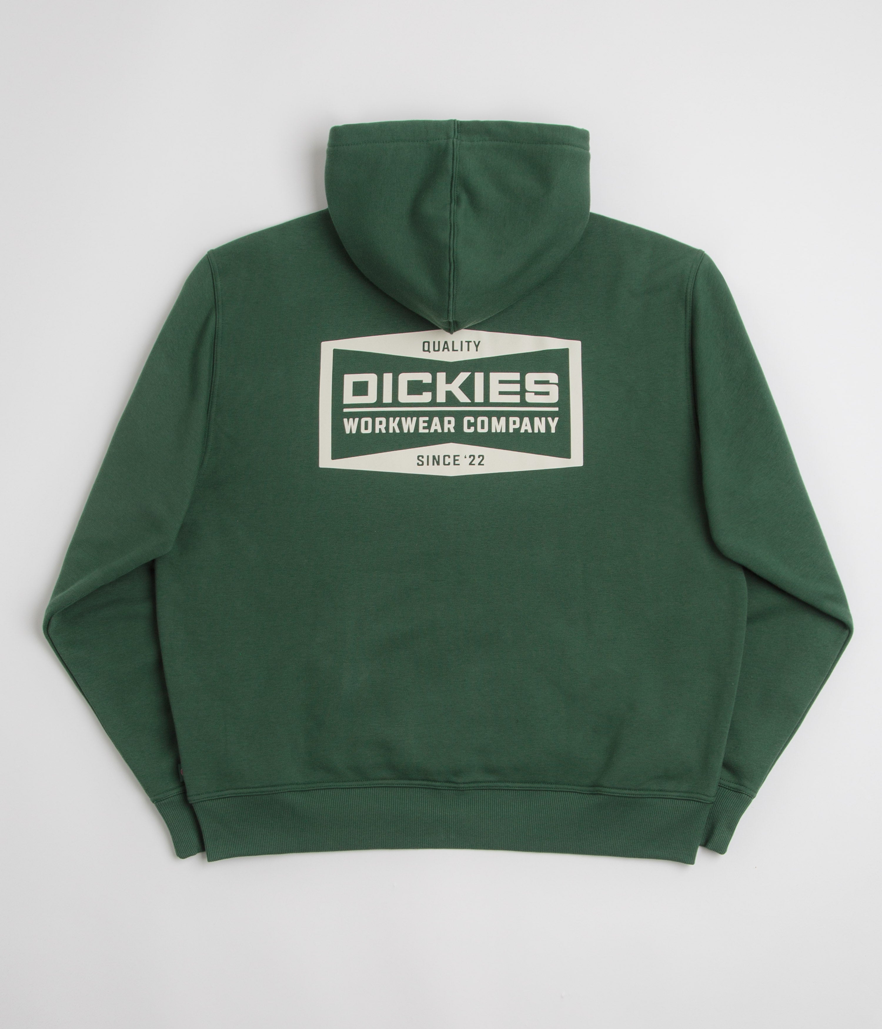 Dickies Bolivar Full Zip Hoodie in Pine Needle Green