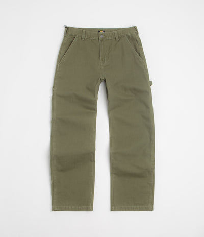 Dickies Carpenter Canvas Pants - Military Green