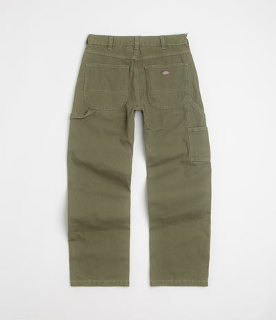 Dickies Carpenter Canvas Pants - Military Green