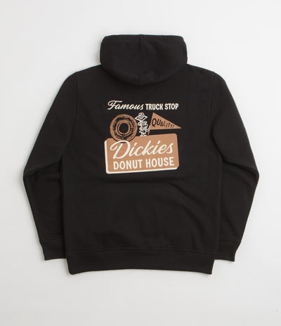 Dickies Donut House Hoodie in Black