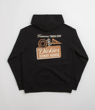 Dickies Donut House Hoodie in Black