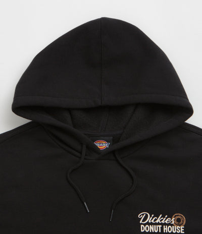 Dickies Donut House Hoodie in Black