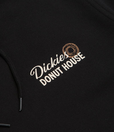 Dickies Donut House Hoodie in Black