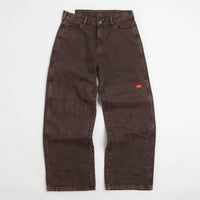 Dickies Double Knee Loose Jeans - Dark Brown thumbnail