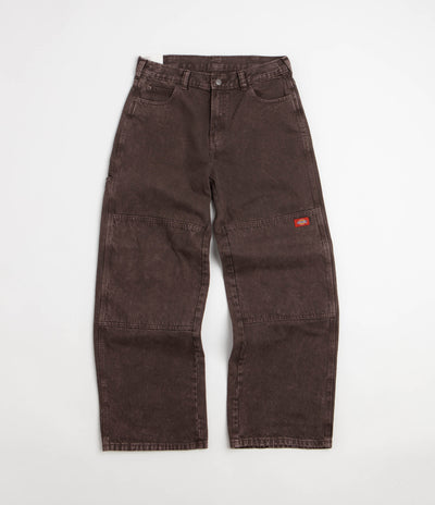 Dickies Double Knee Loose Jeans - Dark Brown