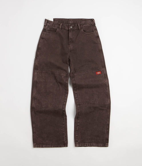 Dickies Double Knee Loose Jeans - Dark Brown