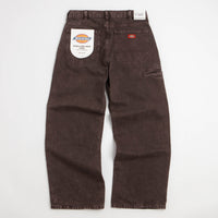 Dickies Double Knee Loose Jeans - Dark Brown thumbnail