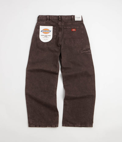 Dickies Double Knee Loose Jeans - Dark Brown