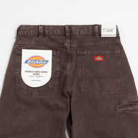 Dickies Double Knee Loose Jeans - Dark Brown thumbnail