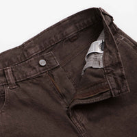 Dickies Double Knee Loose Jeans - Dark Brown thumbnail