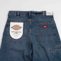 Dickies Double Knee Loose Jeans - Mid Blue Faded thumbnail