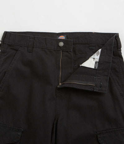 Dickies Duck Canvas Cargo Pants in Black