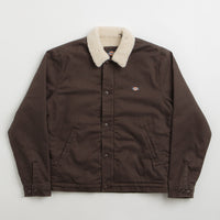 Dickies Duck Canvas Deck Jacket - Dark Brown thumbnail