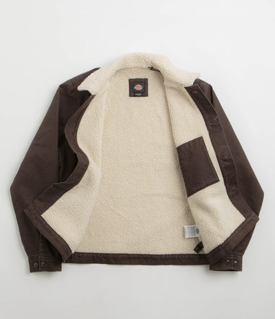 Dickies Duck Canvas Deck Jacket - Dark Brown