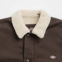 Dickies Duck Canvas Deck Jacket - Dark Brown thumbnail