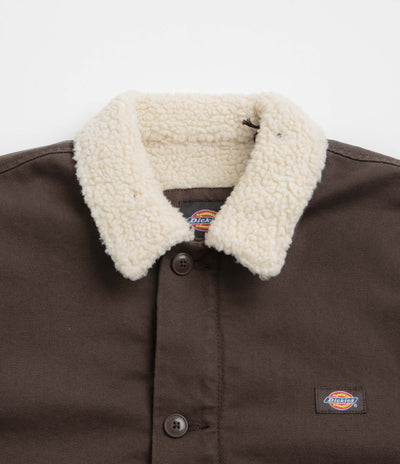 Dickies Duck Canvas Deck Jacket - Dark Brown