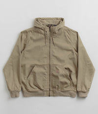 Dickies Duck Canvas Hooded Unlined Jacket in Desert Sand