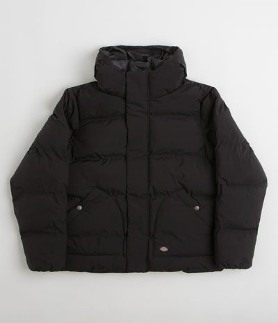 Dickies Eagleville Hooded Puffer Jacket - Black