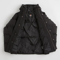 Dickies Eagleville Hooded Puffer Jacket - Black thumbnail