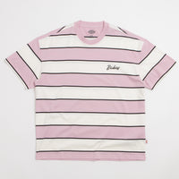 Dickies Embroidery Stripe T-Shirt - Ecru thumbnail