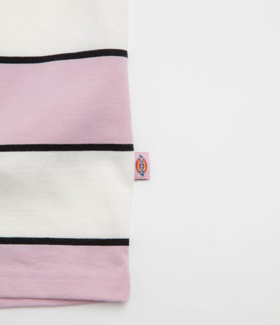 Dickies Embroidery Stripe T-Shirt - Ecru