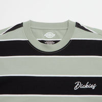 Dickies Embroidery Stripe T-Shirt - Jadeite thumbnail
